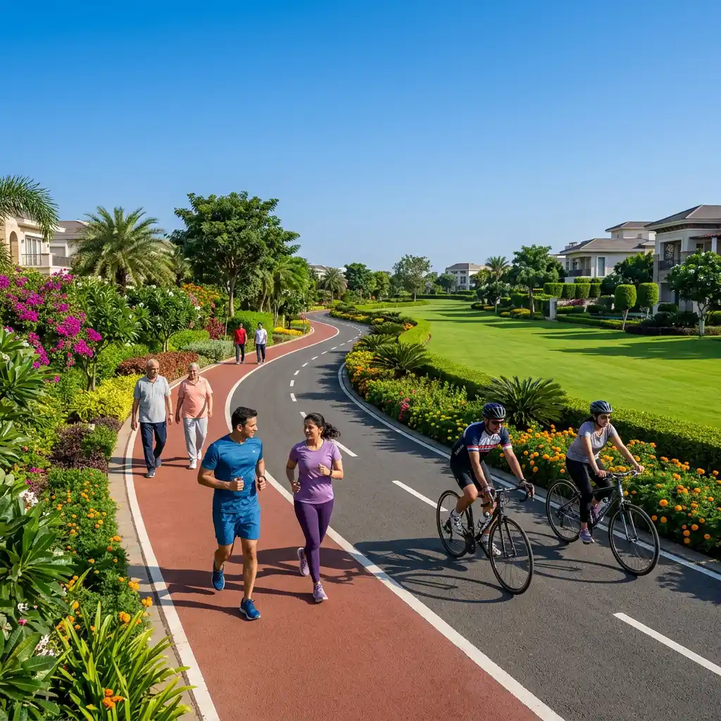 Jogging & Cycling Tracks