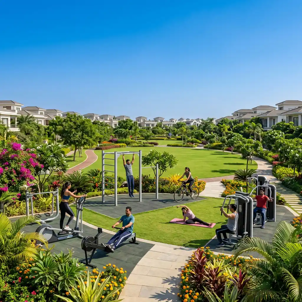 Outdoor Fitness Stations